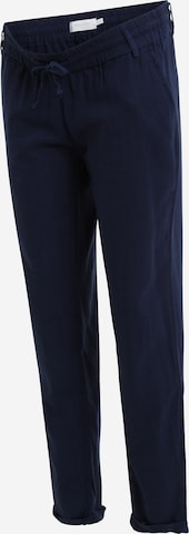 MAMALICIOUS - regular Pantalón 'BEACH' en azul: frente