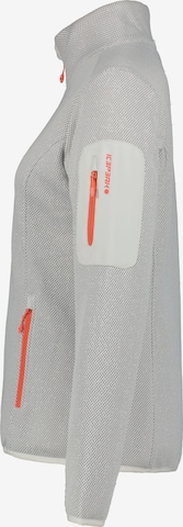 ICEPEAK - Chaqueta polar funcional en blanco