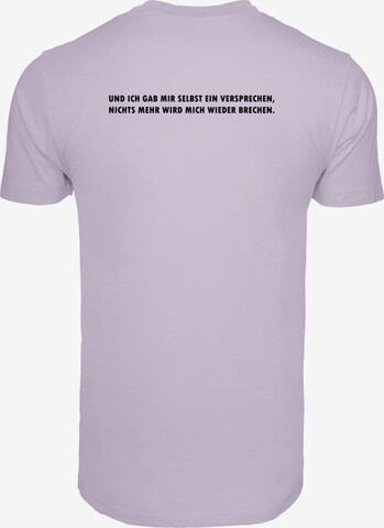 T-Shirt 'Stabil' Merchcode en violet