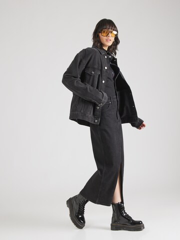 Abito 'DENIM MATCH UP DRESS' di WRANGLER in nero