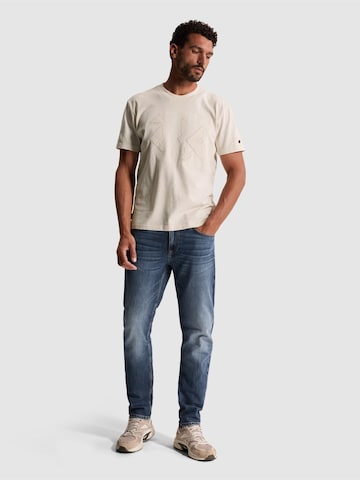 CAST IRON Bluser & t-shirts 'Relaxed fit T-shirt with graphic' i beige