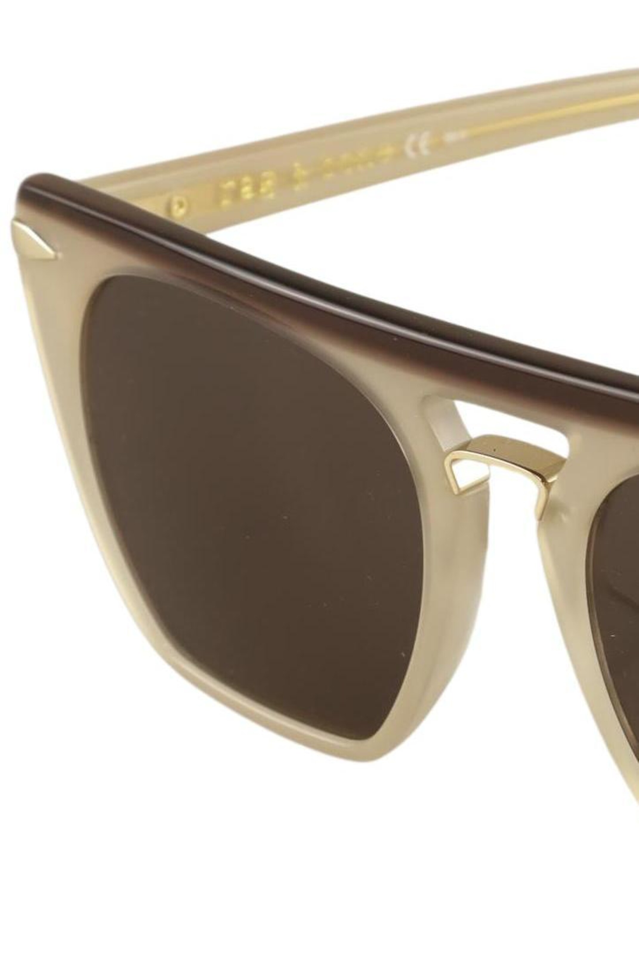 rag & bone Sunglasses in One size in Beige