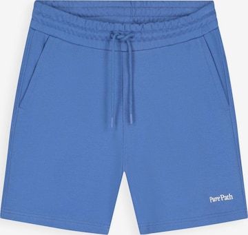 Pure Path Pants in Blue: front