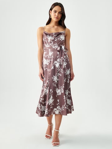 Sável Dress 'LILI' in Brown: front