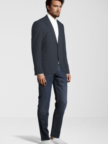 Coupe slim Veste de costume Steffen Klein en bleu