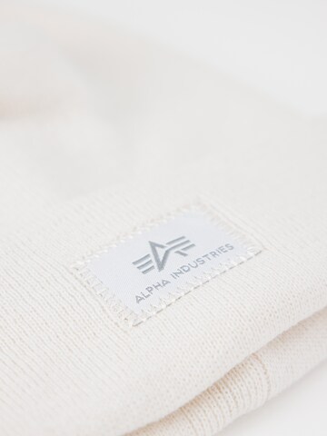 Bonnet 'X-Fit' ALPHA INDUSTRIES en blanc