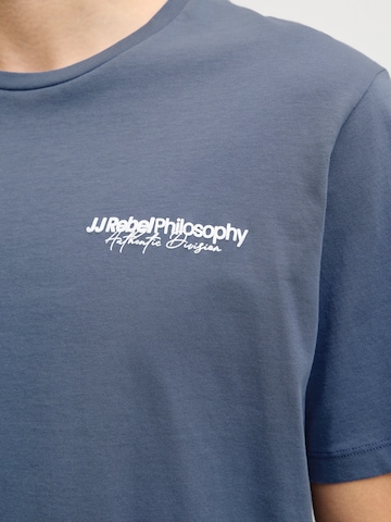 JJ Rebel T-Shirt 'JREBZACK' in Grau