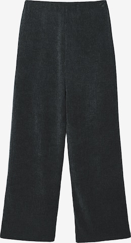 Pull&Bear Wide Leg Housut värissä vihreä: etupuoli
