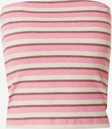 rožinė PIECES Palaidinė be rankovių 'PCKARLEE': priekis