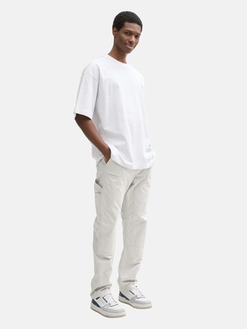 TOM TAILOR DENIM Loose fit Pants in Grey