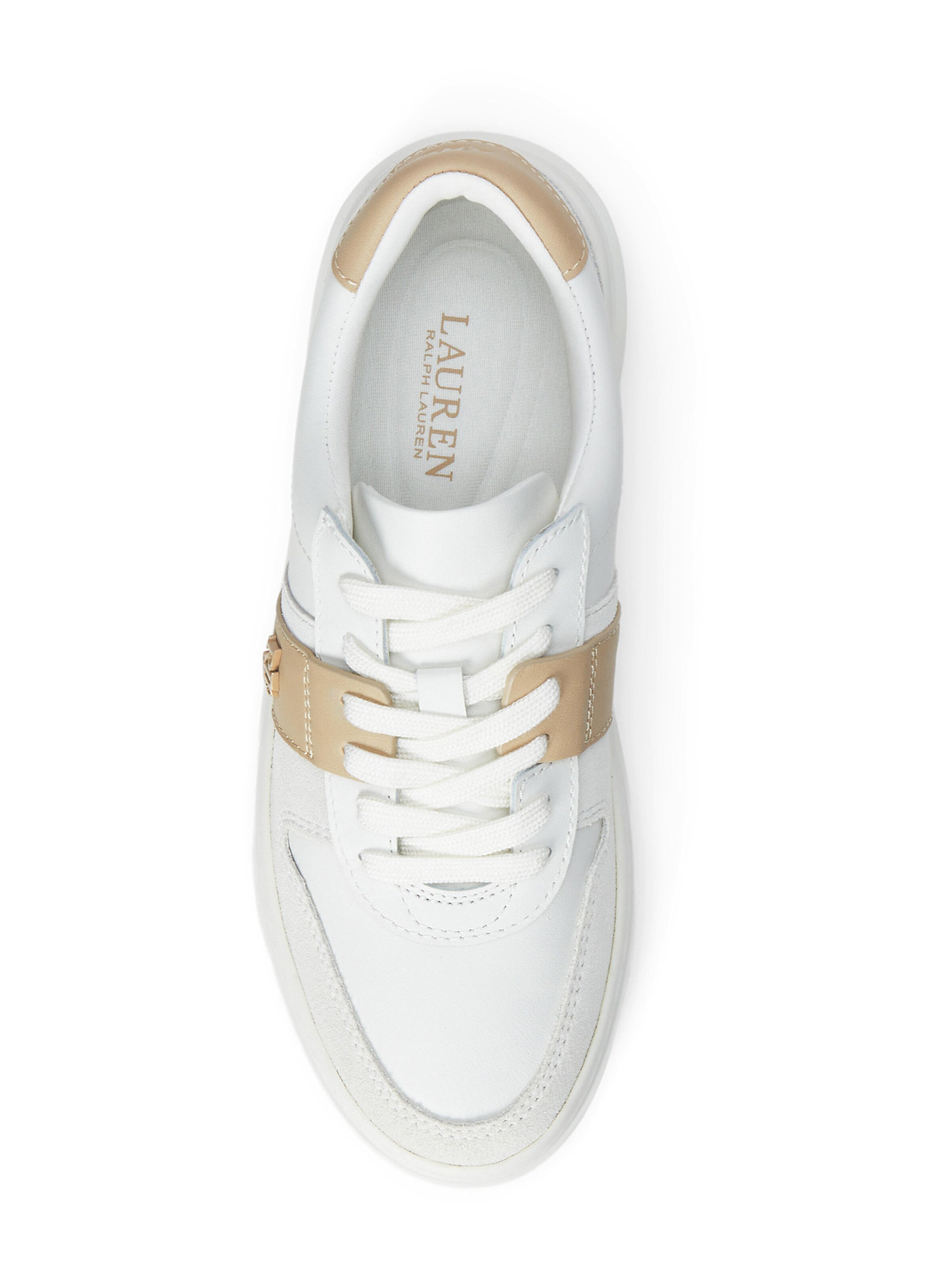 Lauren Ralph Lauren Sneaker 'HARLIE' in Weiß