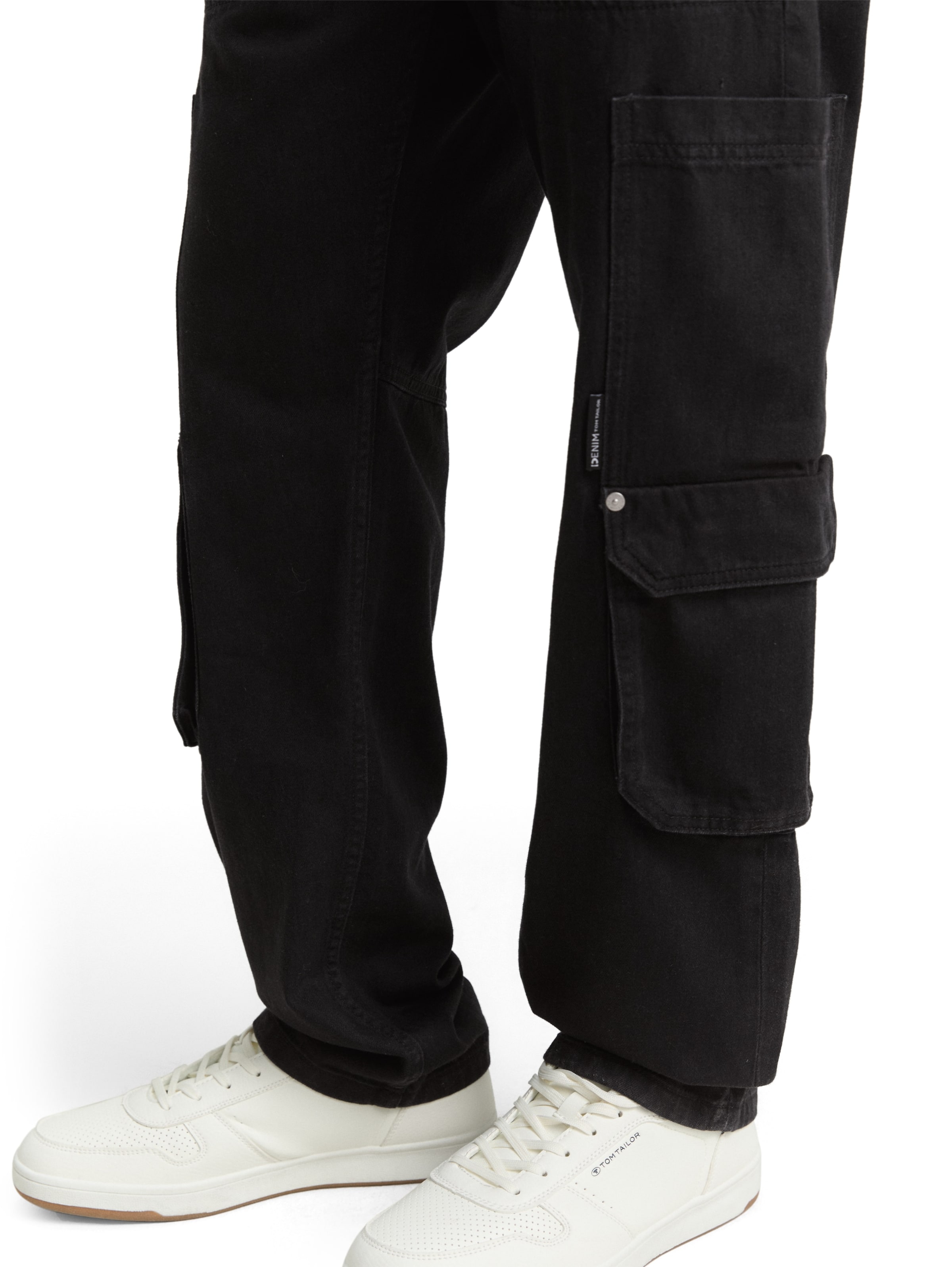 TOM TAILOR DENIM Regular Jeans in Schwarz