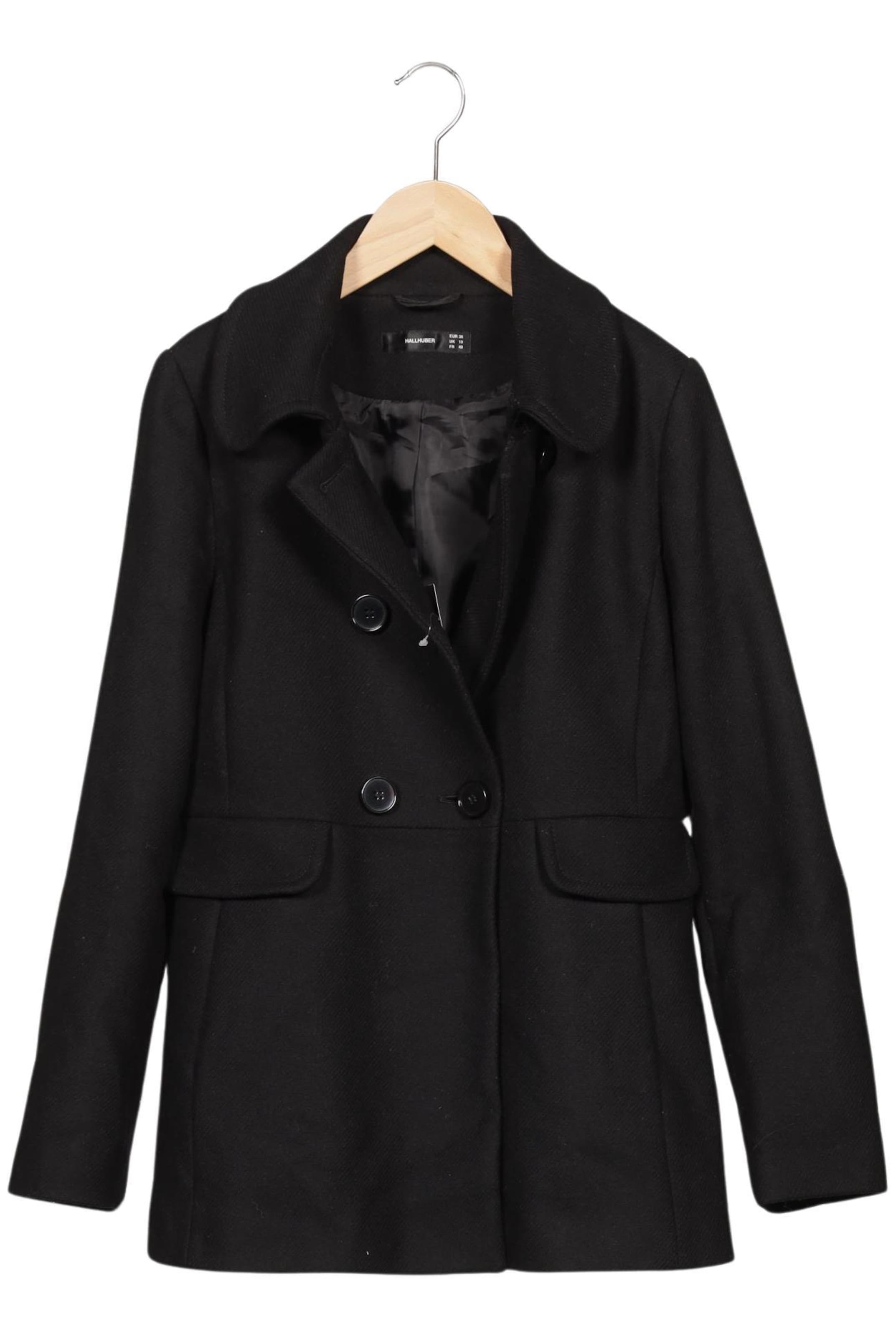 HALLHUBER Jacket & Coat in M in Black: front