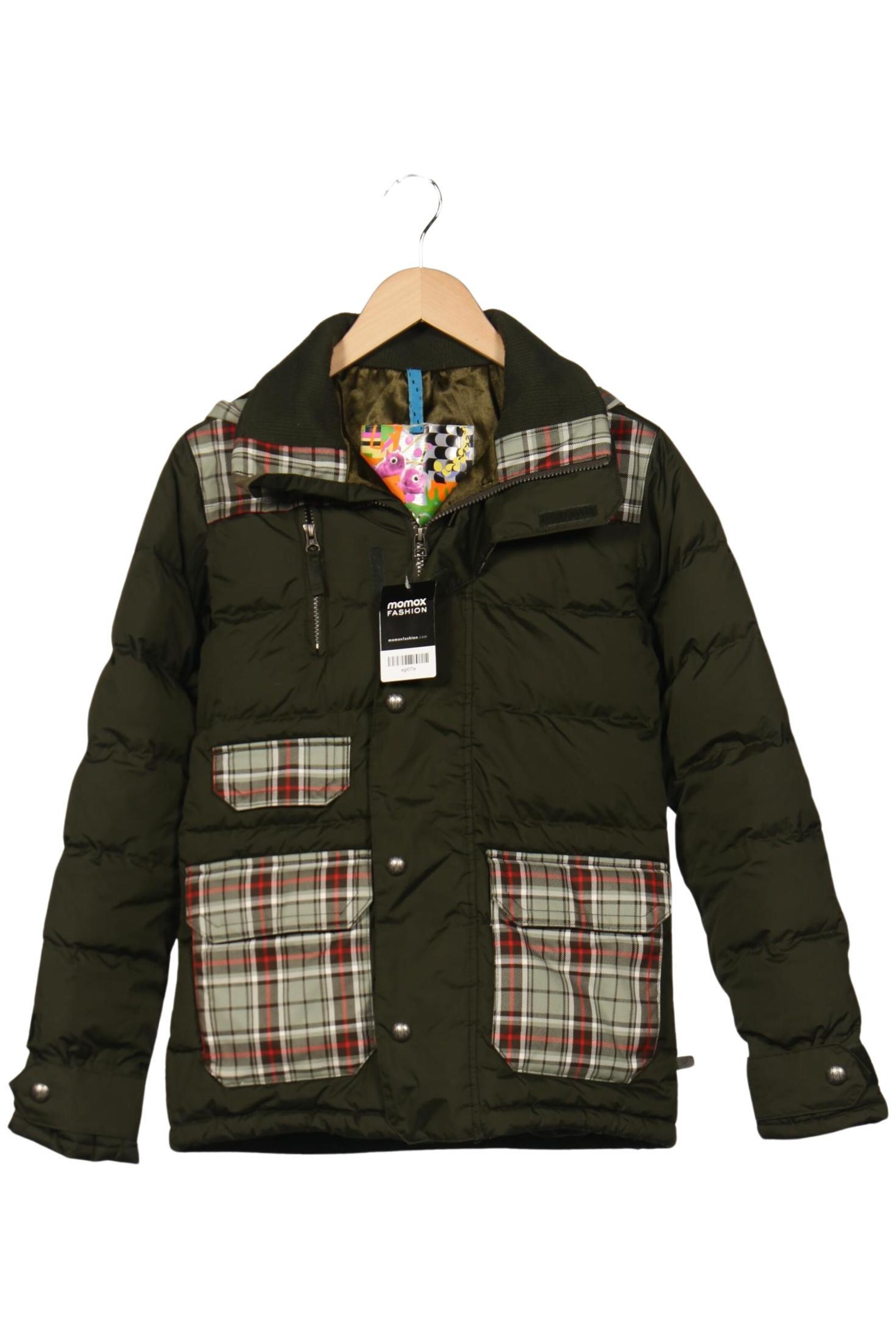 BURTON Jacke XS in Grün: Vorderseite