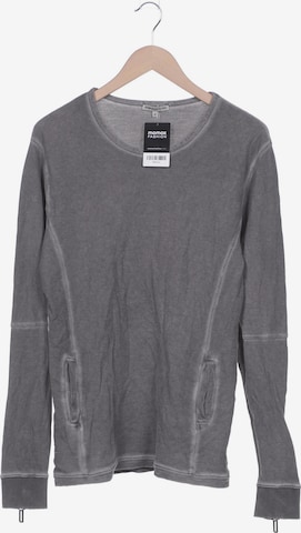 DRYKORN Sweatshirt & Zip-Up Hoodie in M in Grey: front