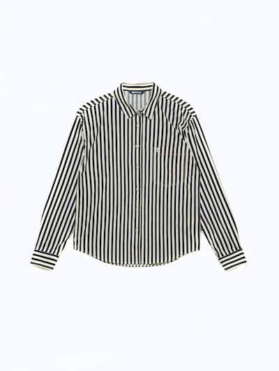 BIG STAR Shirt ' BENTI ' in Black / White, Item view