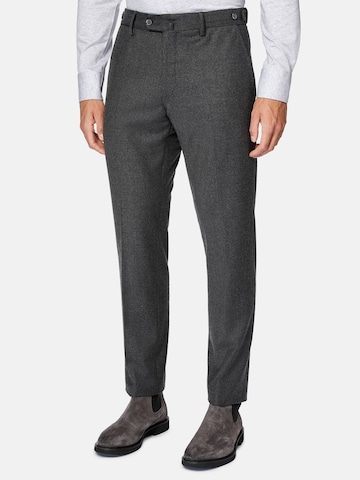 Coupe slim Pantalon à plis Boggi Milano en gris