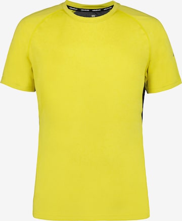 T-Shirt fonctionnel 'Maliko' Rukka en jaune : devant