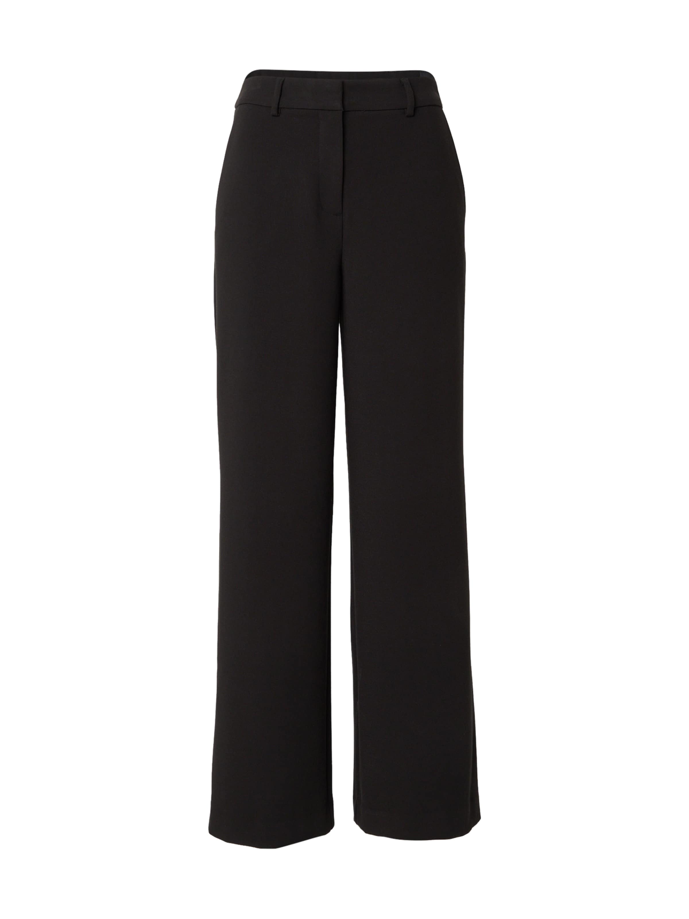 Wide Leg Pantalon 'MSCHMacy Michelle' MSCH COPENHAGEN en noir : devant