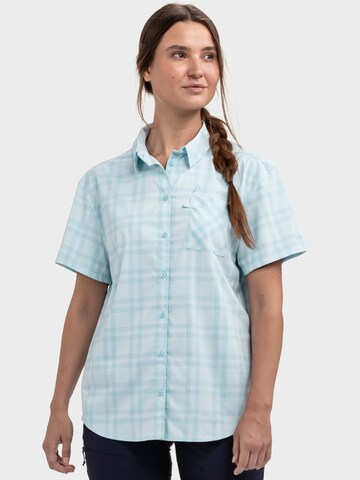 Schöffel Blouse 'Frolya' in Blue: front