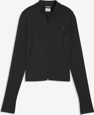 Veste de sport PUMA en noir : devant