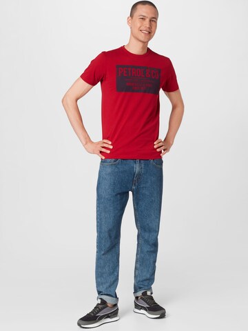 Petrol Industries T-Shirt in Rot