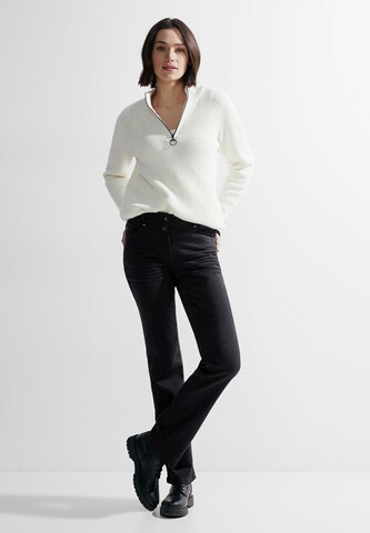 CECIL Bootcut Jeans in Schwarz