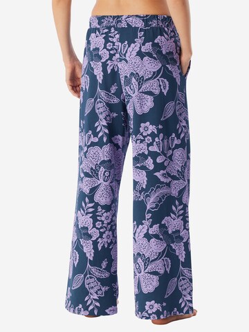 SCHIESSER Pajama Pants ' Mix & Relax ' in Blue
