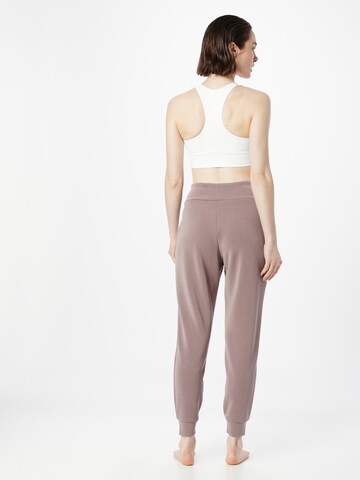 4F Tapered Workout Pants in Brown