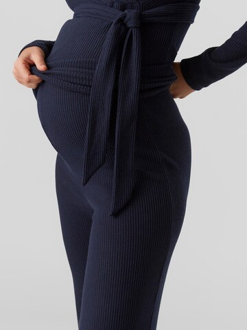 MAMALICIOUS Loosefit Broek 'Annette' in Blauw