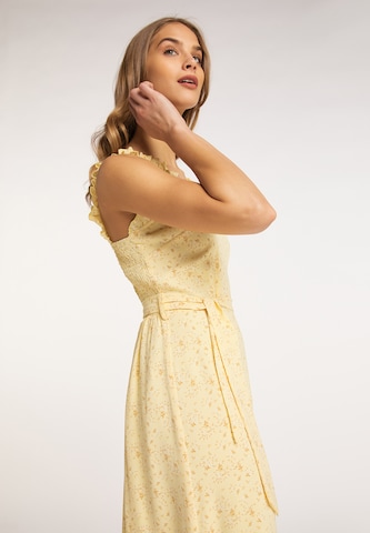 Rochie de vară de la MYMO pe galben