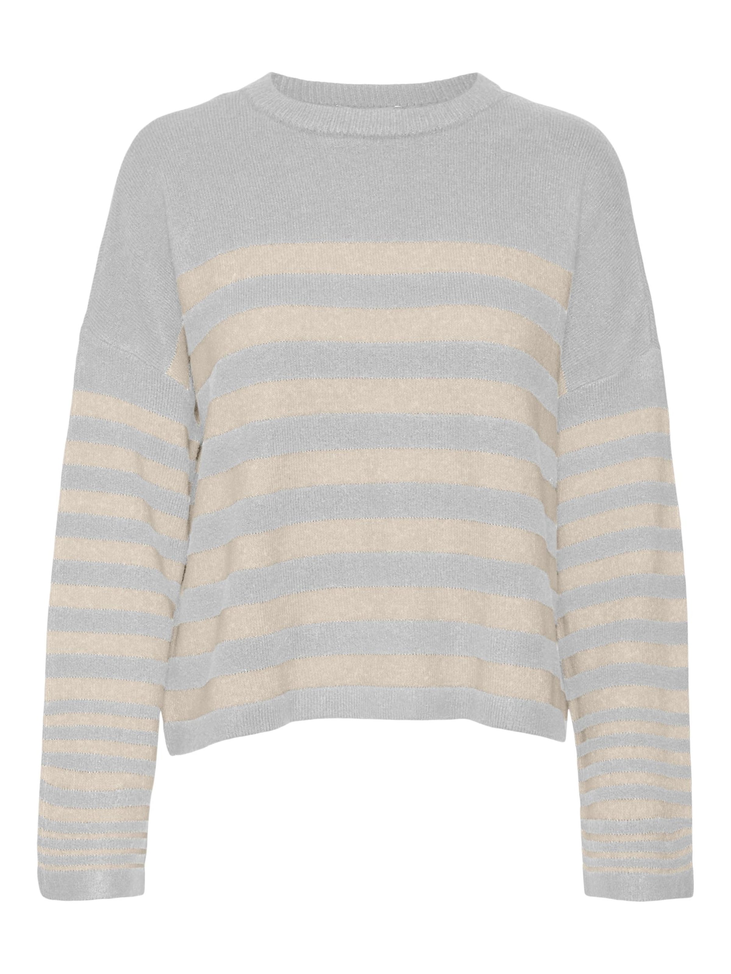 VERO MODA Свитер в Серый: спереди