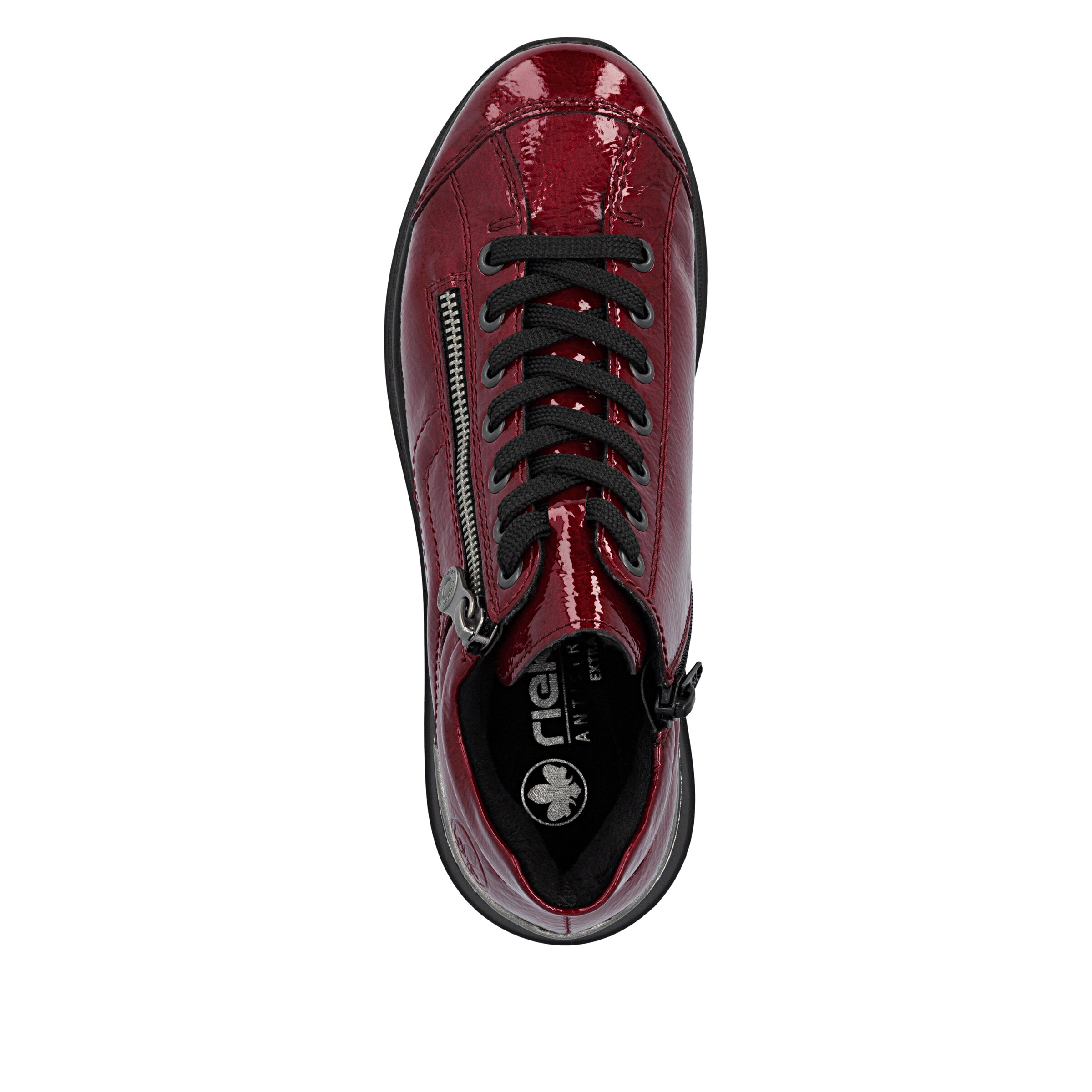 Chaussure de sport à lacets Rieker en rouge