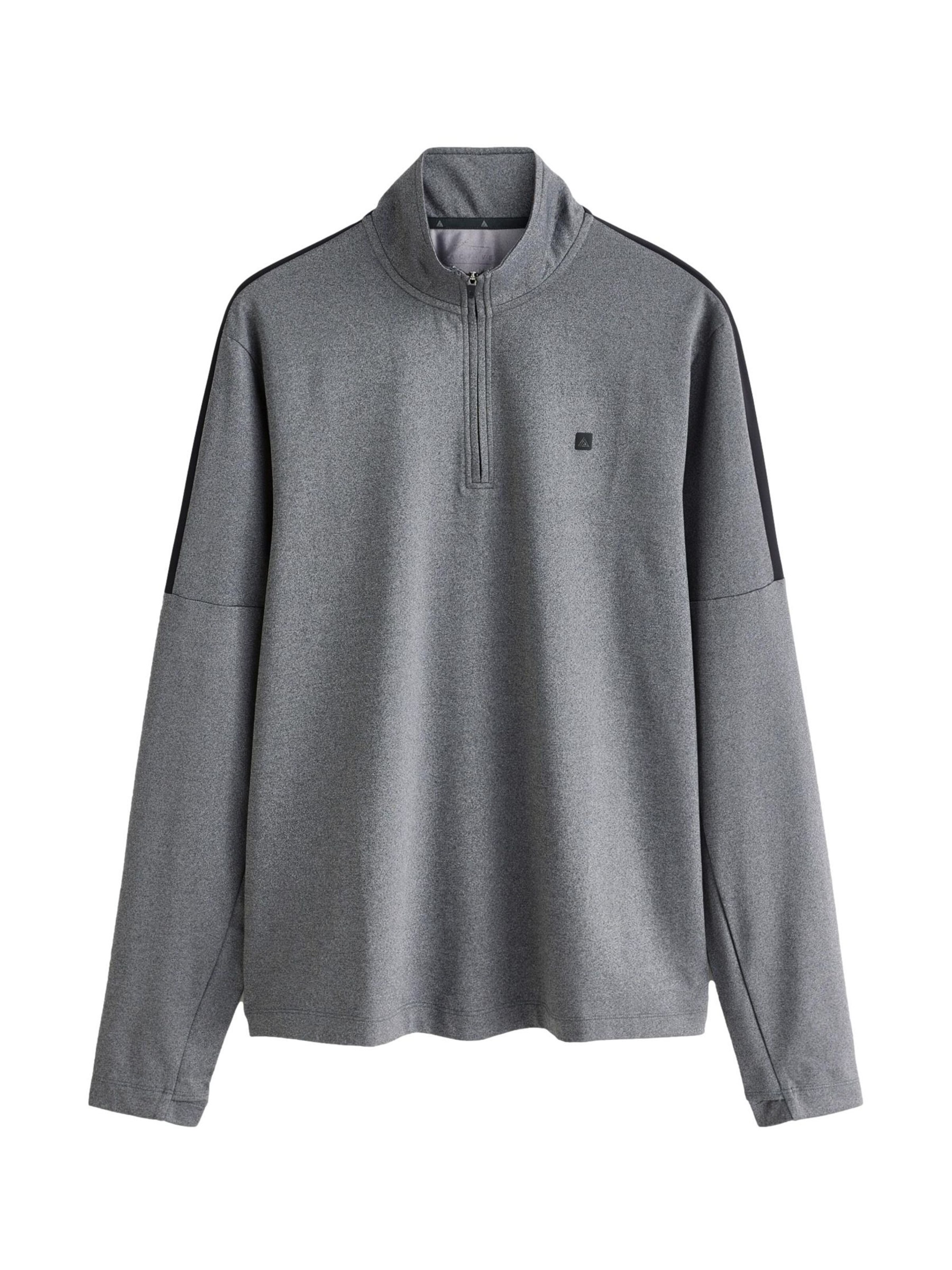 Next Mikina – šedá: přední strana