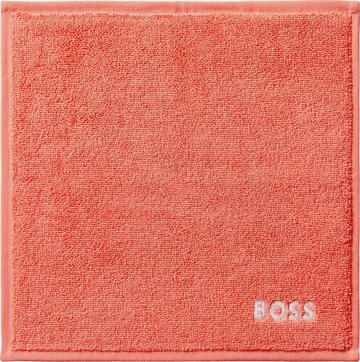 BOSS Home Waschlappen 'PLAIN' in Rot