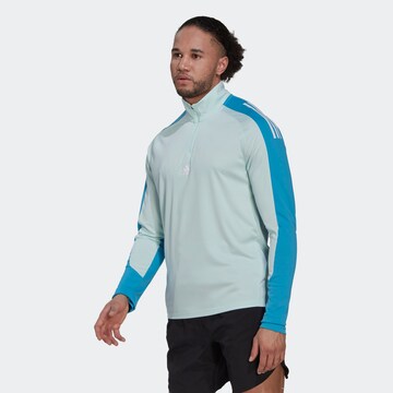 ADIDAS SPORTSWEAR Performance Shirt in Blue: front