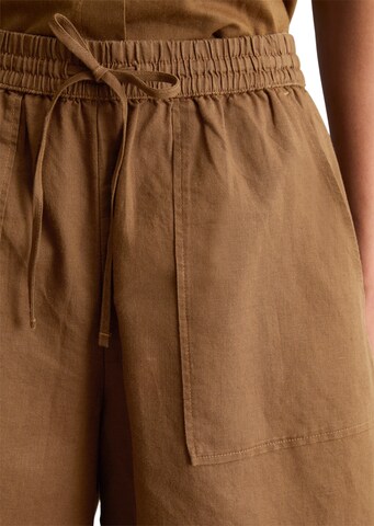 Marc O'Polo DENIM Loosefit Hose in Braun