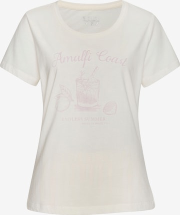 Camicia da notte di VIVANCE in bianco: frontale
