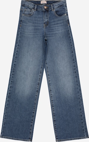 KIDS ONLY Wide leg Jeans 'Madison' in Blauw: voorkant