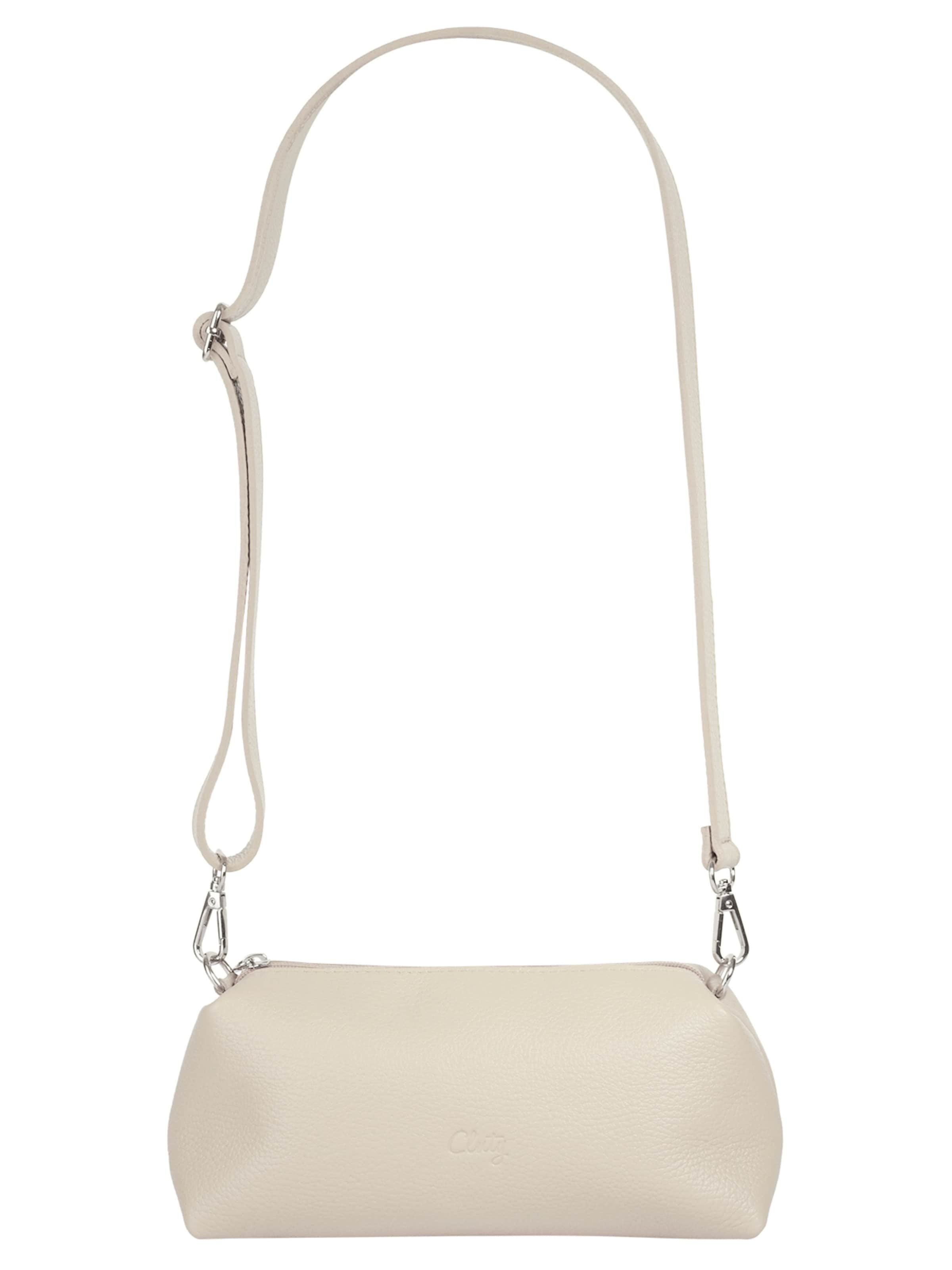 Cluty Handbag '2 IN 1' in Beige