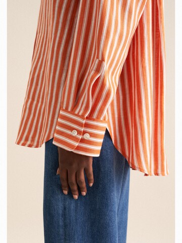 SEIDENSTICKER Blouse 'Schwarze Rose' in Orange
