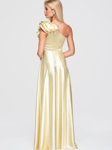 Ombre Evening dress in Yellow