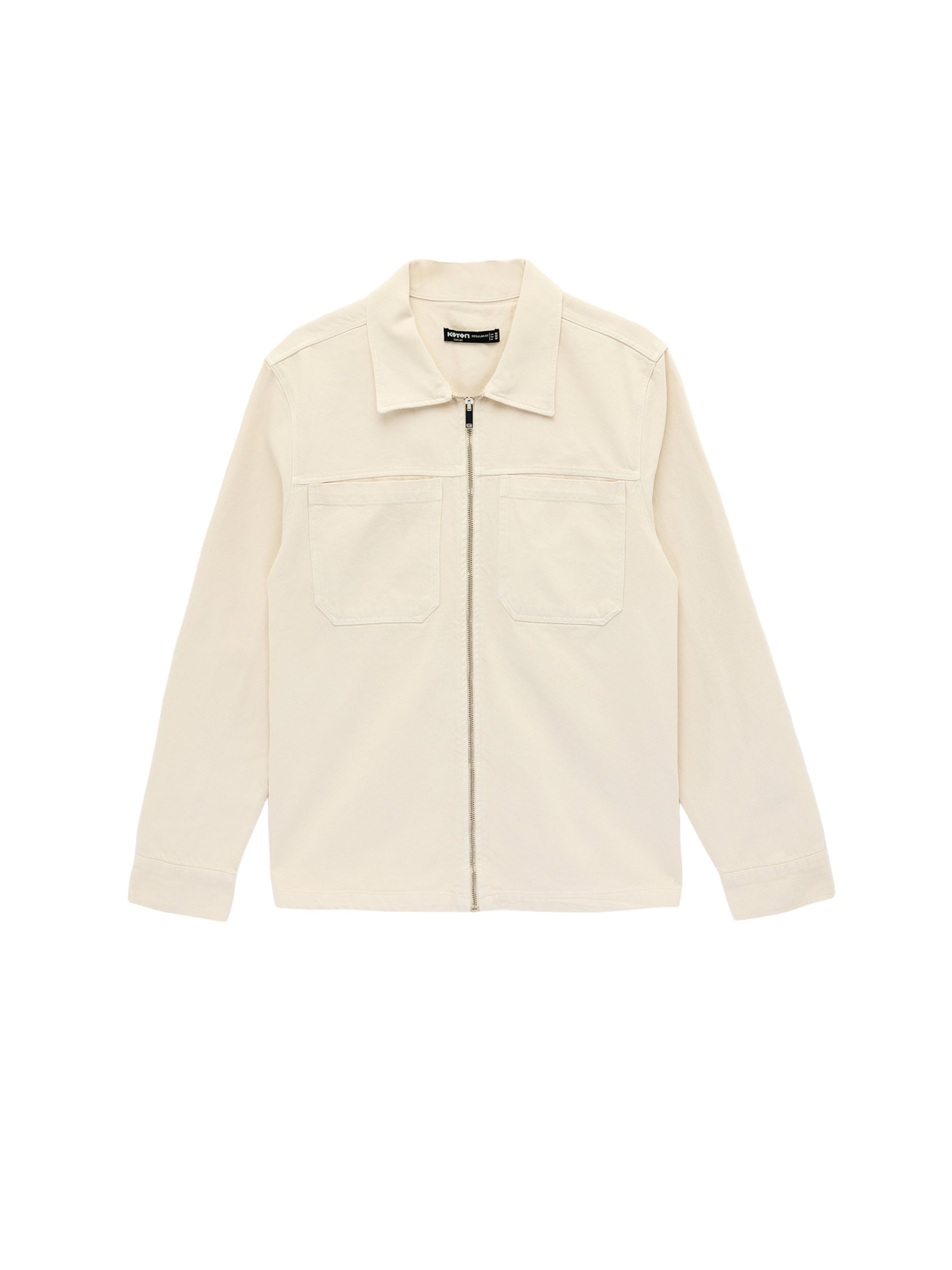 Koton Tussenjas in Beige: voorkant