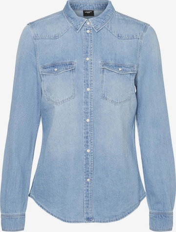 VERO MODA Bluse 'Maria' in Blau: predná strana