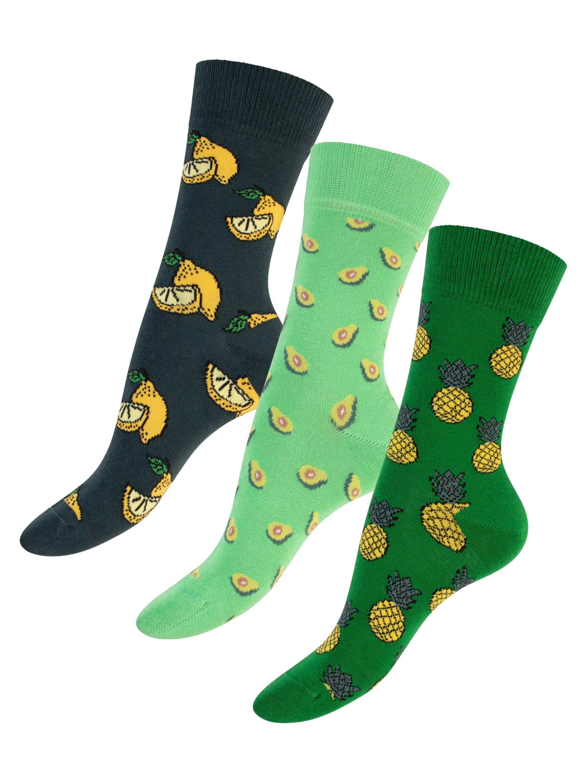 footstar Socken‌‌‌ in Grün: Vorderseite