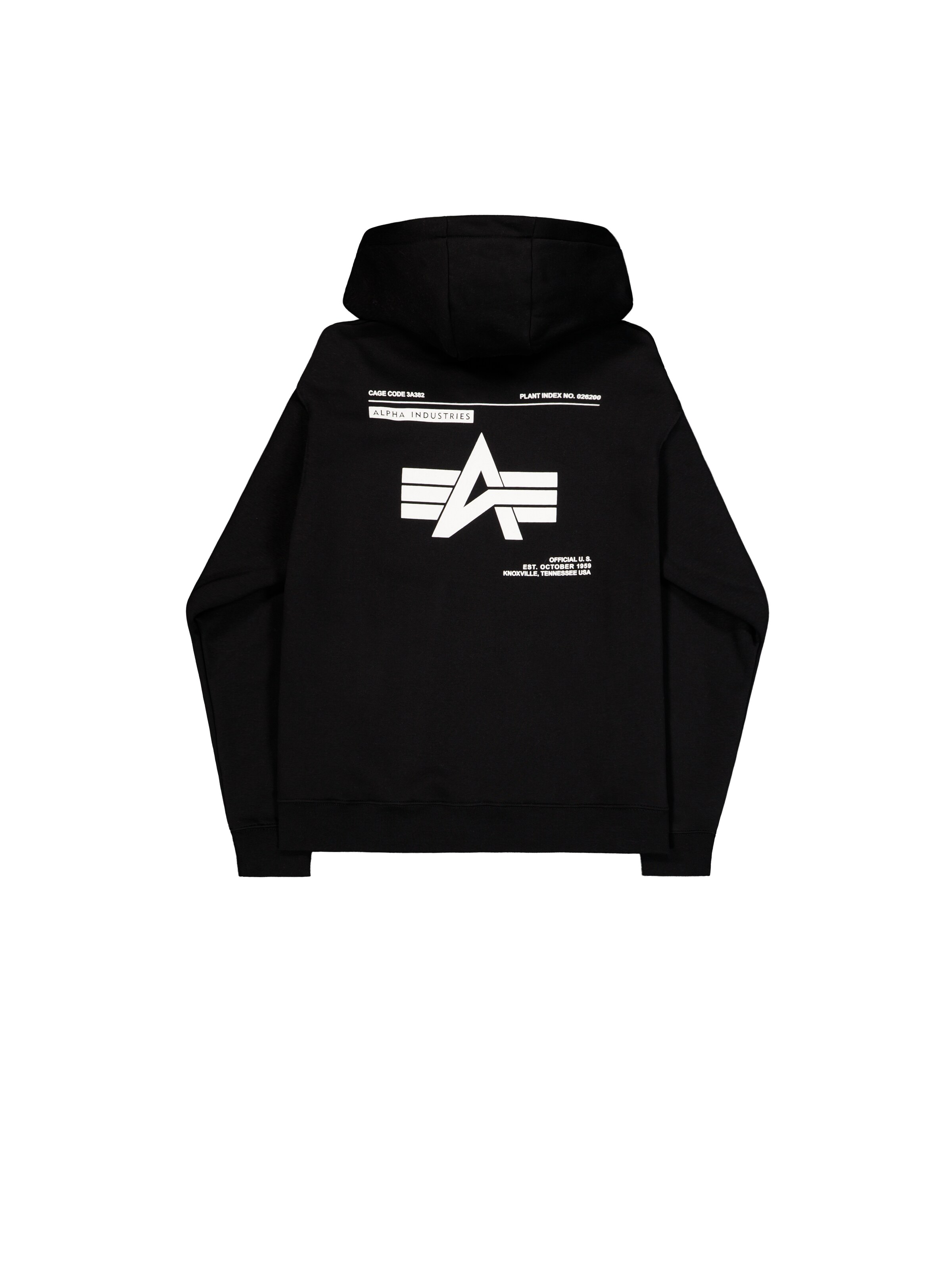 ALPHA INDUSTRIES Sweatshirt in Black