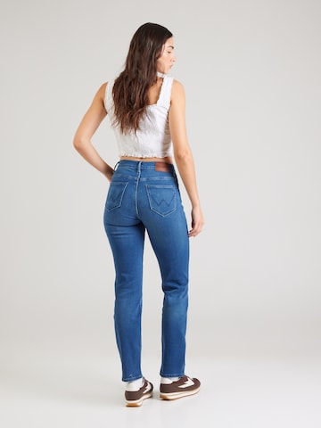 regular Jeans di WRANGLER in blu: dietro