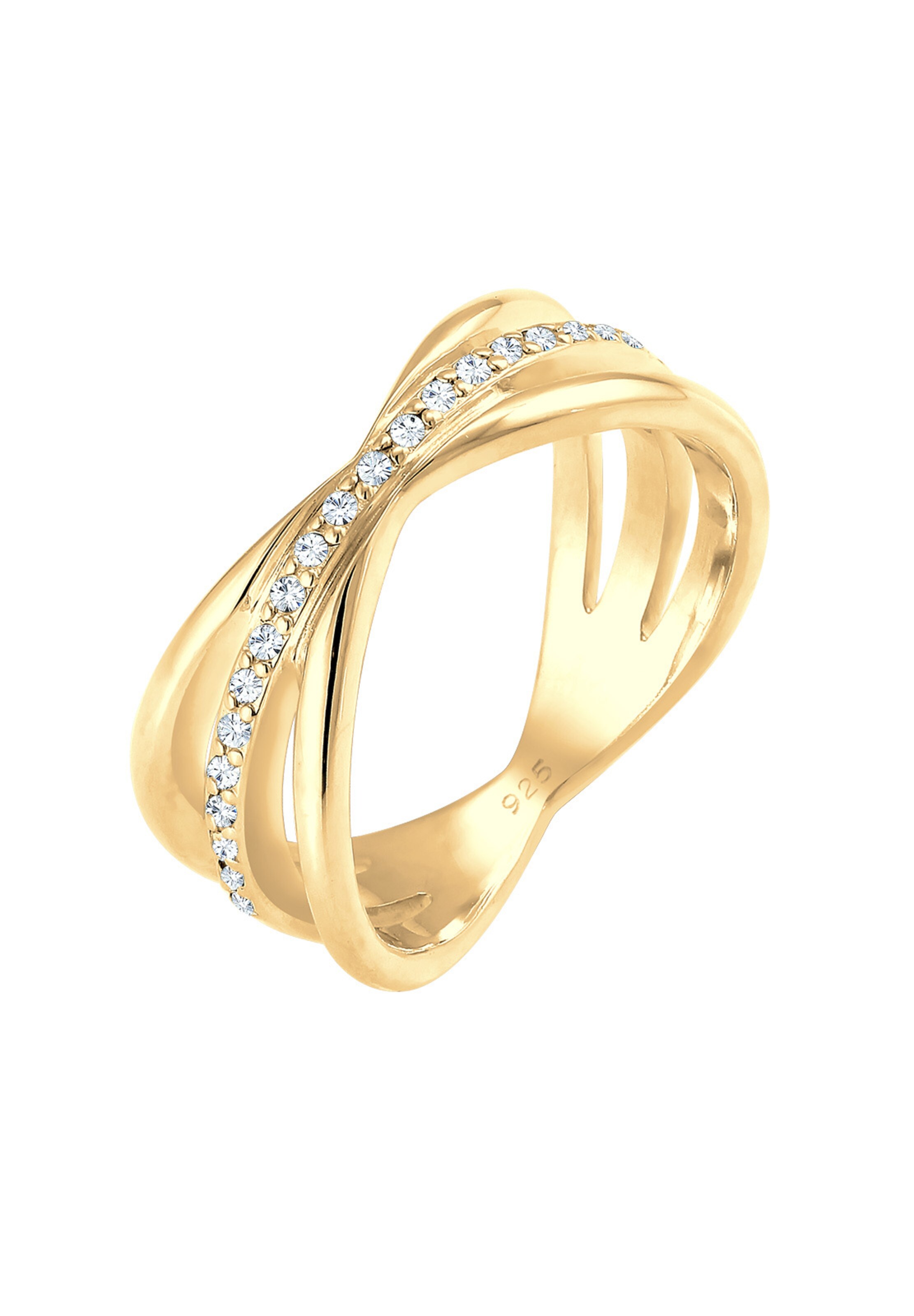 ELLI PREMIUM Ring in Goud: voorkant