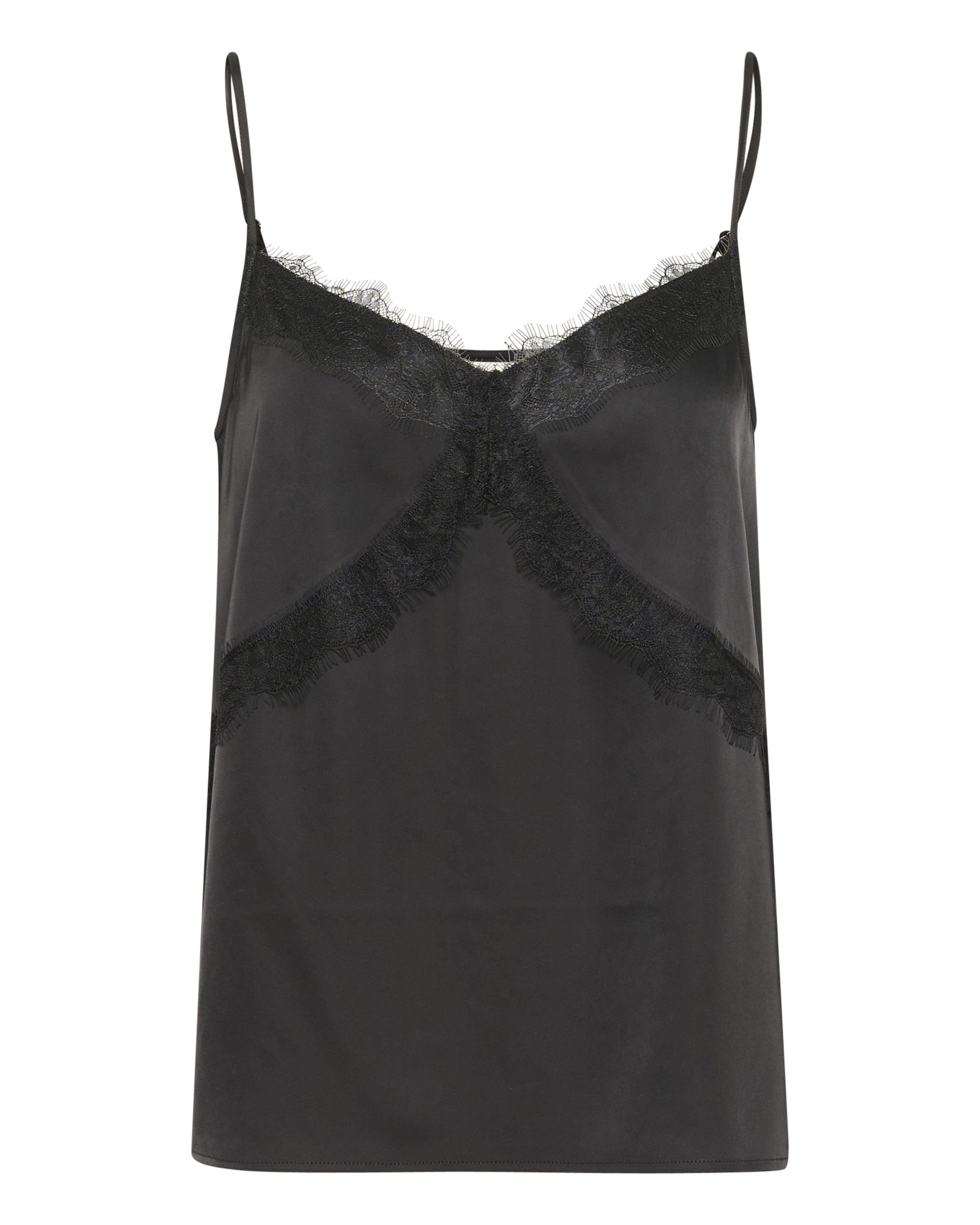 Kaffe Overdel 'Hilda' i sort: forside