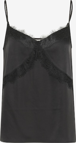 Kaffe Top 'Hilda' in Schwarz: Vorderseite